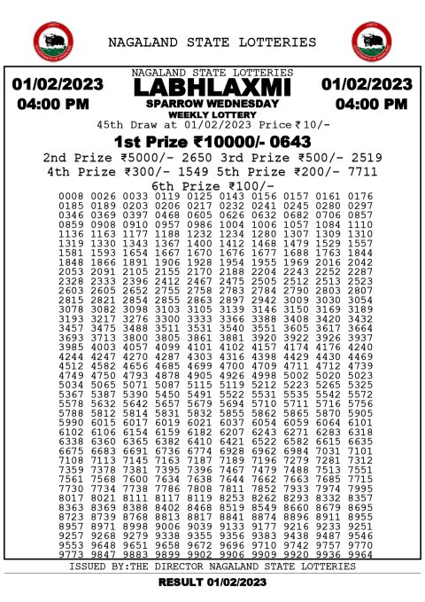 dear daily lottery
