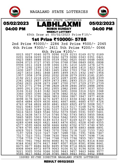 dear daily lottery