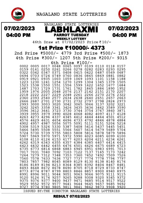 dear daily lottery